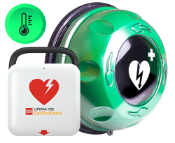 LIFEPAK CR2 Wi-Fi med utomhusskåp